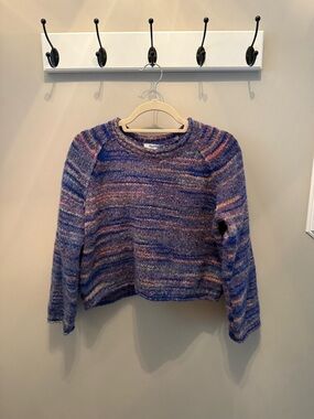Madewell Multicolor Brushed Crewneck Sweater